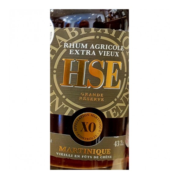 HSE, rhum de Martinique